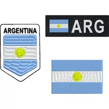 Matrices De Bordado: Bandera Argentina