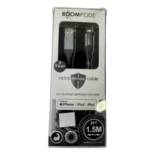 Cable Usb A Lightning Boompods De 1.5m 