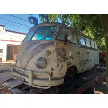 Volkswagen Kombi Corujinha 74 C/ Docks E Motor P/ Restaurar