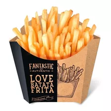 100 Caixinhas Caixa P/ Batata Batatinha Fritas Tam/médio