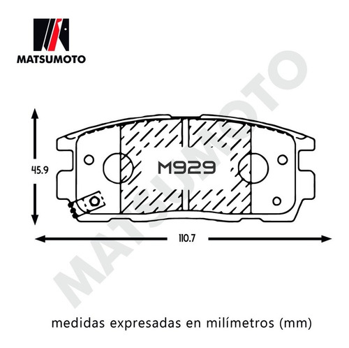 Pastillas De Freno Trasera Para Chevrolet Captiva Equinox Foto 2