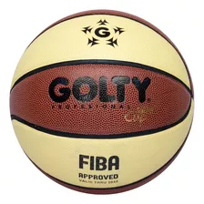 Balón Baloncesto Profesional Golty New Cup No.7 Pu Composite Fiba Approved