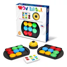 Jogo Moveball Brinquedo Criança Tabuleiro Colorido Infantil