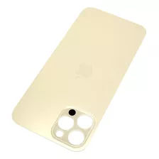 Refaccion Tapa Trasera Cristal Para iPhone 12 Pro Dorado