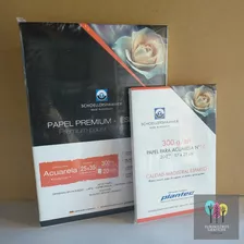 Papel Premium Acuarela Artist. Esparto 17x25 X 20hjs 300 Grs