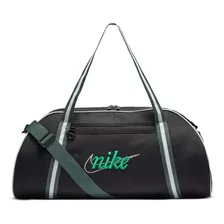 Bolsa Para Entrenamiento Nike Gym Club Negro Color Negro/verde Vintage/verde Estadio Talla Unit