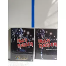 Dvd Iron Maiden Domington Live 1992 E Best Hits Colection 