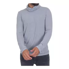 Sweater Lanilla Liso Básico Fino Hombre