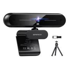 Depstech Cámara Web 4k, Cámara Web Dw40 Con Micrófono, Cámar