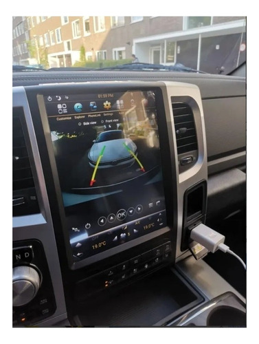 Auto Estereo Dodge Ram 2009-2018 Tesla Android Gps Radio Hd Foto 5