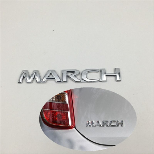 Foto de 1 Emblema March De Nissan Nuevo Envios A Todo El Pas 