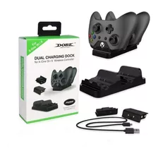 Base Dock Carregador Controle Xbox One S + 2 Baterias 300mah