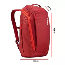 Mochila Thule Enroute 23 L Laptop Proteccion Roja Color Rojo Diseño De La Tela Nailon Mini Ripstop 330d, Poliéster 600d