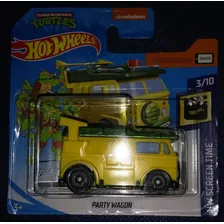 Hot Wheels - Screen Time - Tartarugas Ninja - Party Wagon