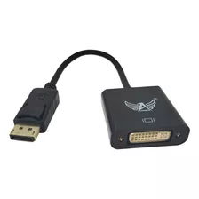 Adaptador Conversor Dp Macho Para Dvi Fêmea Pc Au 8807