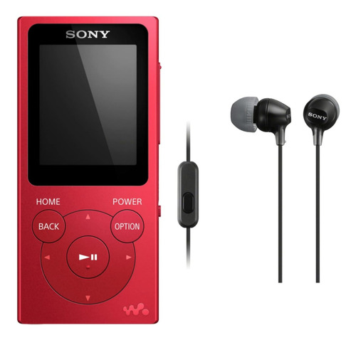 Reproductores Mp3 Portátiles De Audio Y Vídeo Sony Nwe394r_k