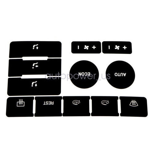 For Vw Touareg 2004-2009 Button Decals Stickers Radio W  Tta Foto 5