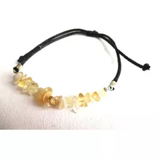 Vishudi Pulsera Chips Cuarzo Citrino