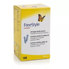 Freestyle Caja De 100 Unidades De Lancetas
