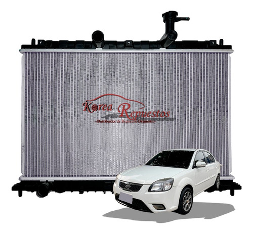 Foto de Radiador Kia Rio Xcite, Sephia (2008-2012), Laminilla