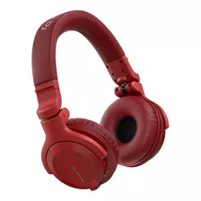 Fone De Ouvido On-ear Gamer Sem Fio Pioneer Dj Hdj-cue1bt Vermelho