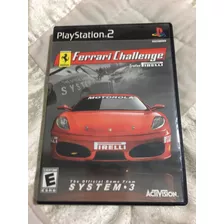 Playstation 2 Videojuego Ferrari Challenge System 3