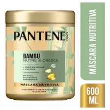 Máscara De Tratamento Pantene Bambu Nutre & Cresce 600ml