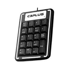 Teclado Numerico Usb Kn-11bk Preto C3 Plus