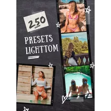 250 Presets - Praia Festa Blogger Viagens. - Pc E Celular. 