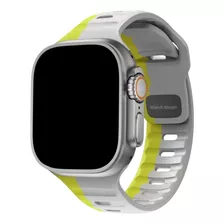 Pulseira Silicone Sport Grip Para Apple Watch/iwo 41 40 38mm