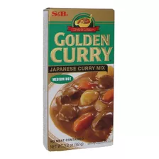 Pasta De Curry Golden Japones Medium Hot S&b 92g
