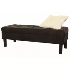 Dmuebles Futón Wood Capitone Terciopelo Negro Envio Grati