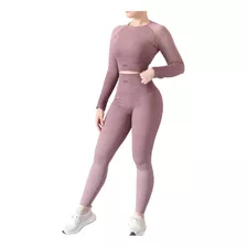 Set Deportivo Seamless Rt Legging Y Blusa Jessel Sport