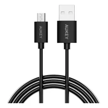 Cable Micro-usb A Usb-a De 2 Metros Pvc Negro