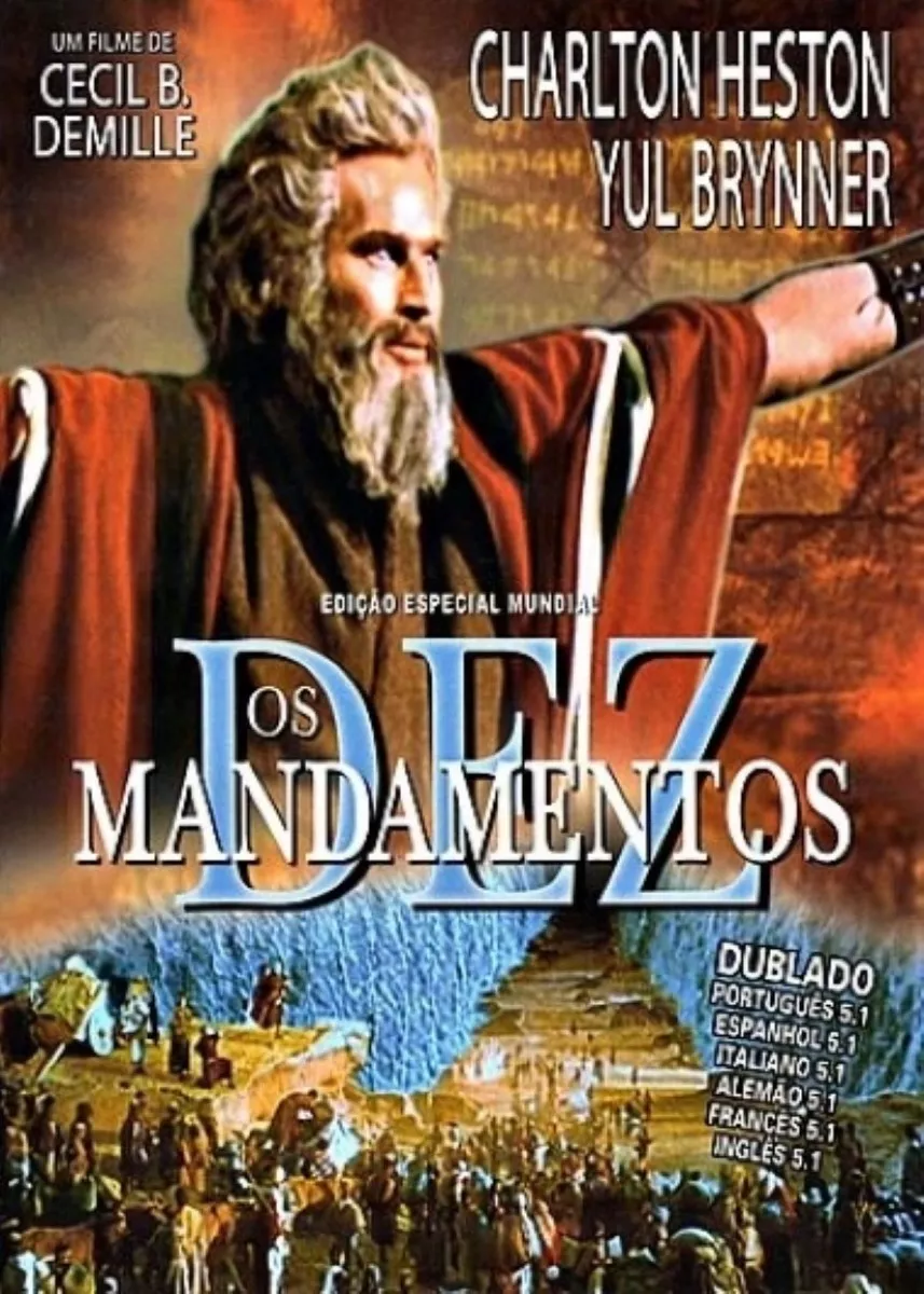 Os Dez Mandamentos /  Charlton Heston / Dvd3974 A-b