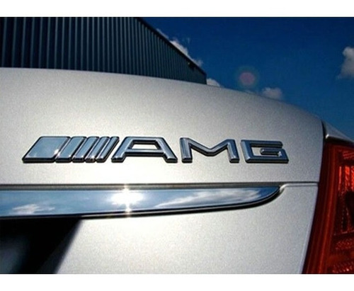 Logo Para Mercedes Benz Emblema Amg Cromado 19 X 2 Cm Foto 3