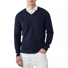 Sweater Pullover Hombre Tejido Cuello V Legend Premium Line