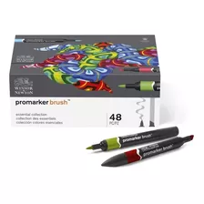 Marcadores Winsor And Newton Pro Marker 48 Piezas