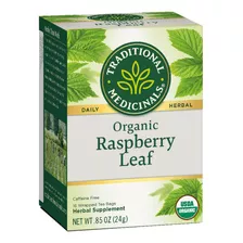 Traditional Medicinals Organic Raspberry Leaf 16 Bolsas