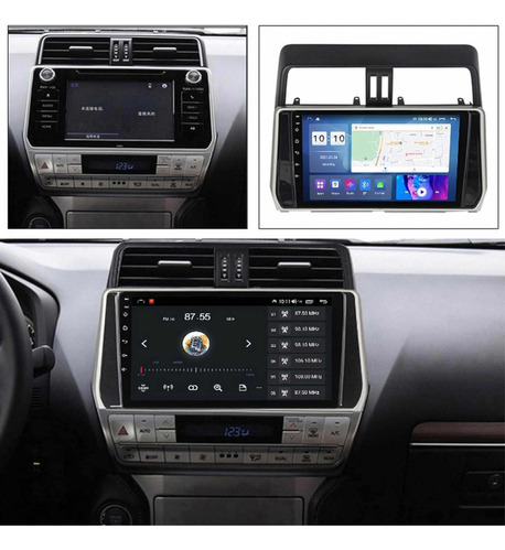 Radio Andorid Carplay 2+32 Toyota Prado 2018-2021 Foto 3