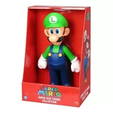 Bonecos Grandes - Luigi Super Mario Collection Original 30cm
