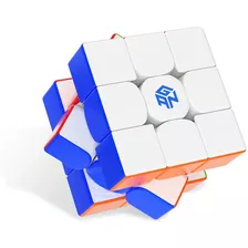 Cubo Rubik Gan 3x3 - Gan 11 M (gan 356 11 M) Gama Alta Color De La Estructura Stickerless