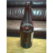 Botella De Cervecerías Del Uruguay 1947