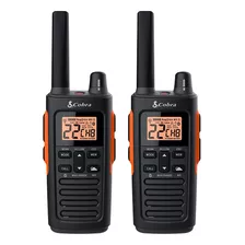 Cobra Rx680 Walkie Talkies Impermeables - Recargable, 60 Ca.