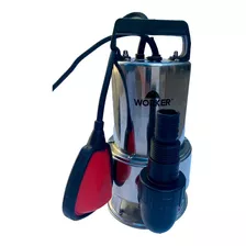 Bomba Submersível Aço Inox 1/2hp Água Limpa E Suja Worker Nf