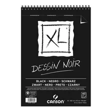 Croquera Dibujo Canson Xl Negra 150gr A3