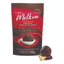 Chocolate Granulado Granulé 130g Meio Amargo Melken Harald