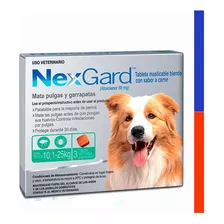 Antipulgas Antigarrapas Nexgard 10-25 Kg Caja X3