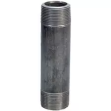 Tubo De Aço Galvanizado De 3/4 Com 50cm - Serviço De Rosca