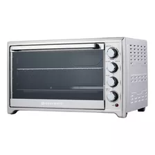 Horno Eléctrico Oven Master 60 L + Convección Y Spiedo Color Acero